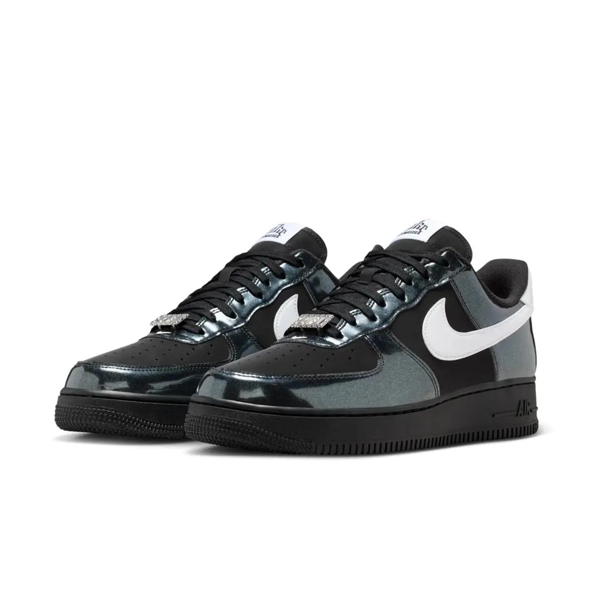 Nike Air Force 1 Low '07 LV8 Glam Rock Black White 3/6