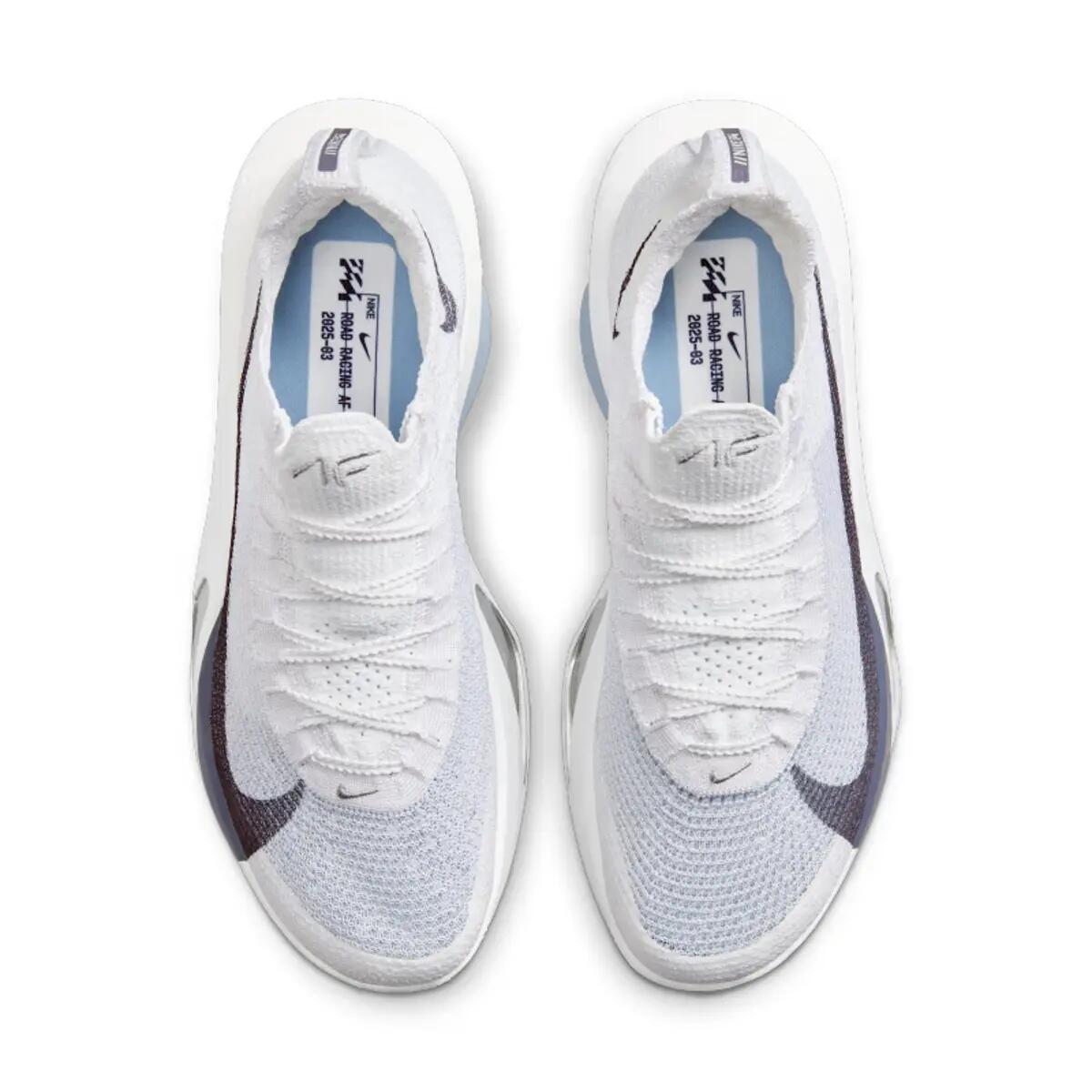 Nike Air Zoom Alphafly Next% 3 White Pure Platinum Obsidian Mist Gridiron 4/6