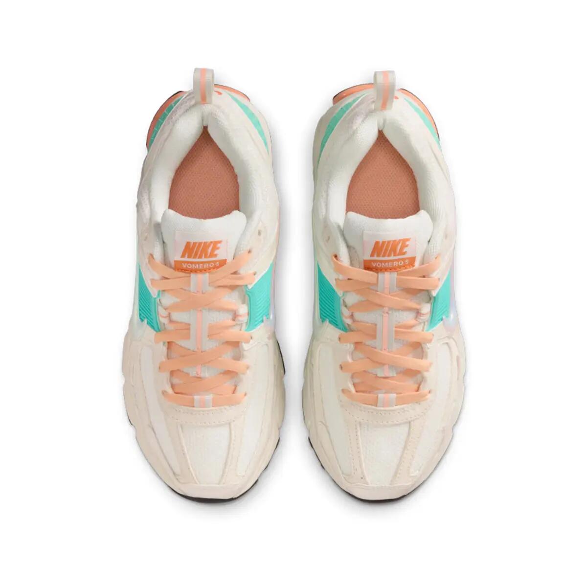 Nike Vomero 5 Bleached Turquoise Orange Chalk (GS) 4/6
