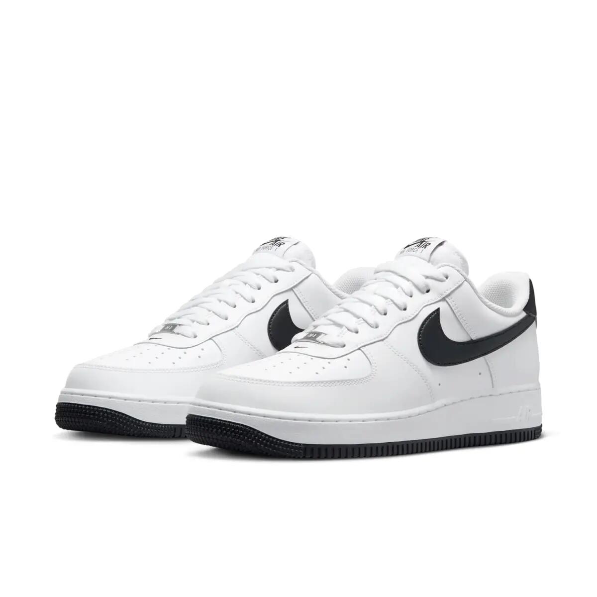 Nike Air Force 1 Low '07 White Black 4/6