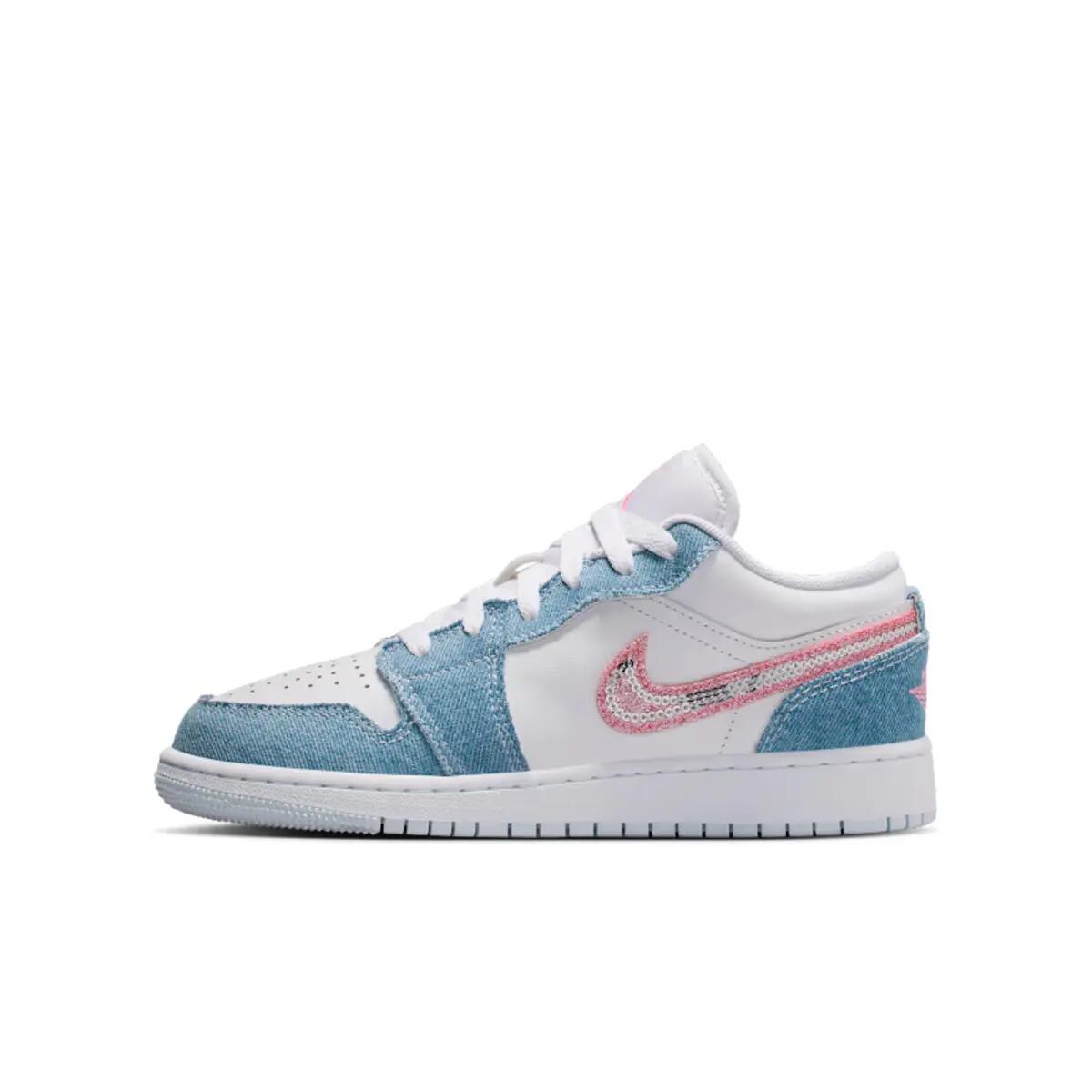 Jordan 1 Low SE Denim Sequin (GS) 3/6