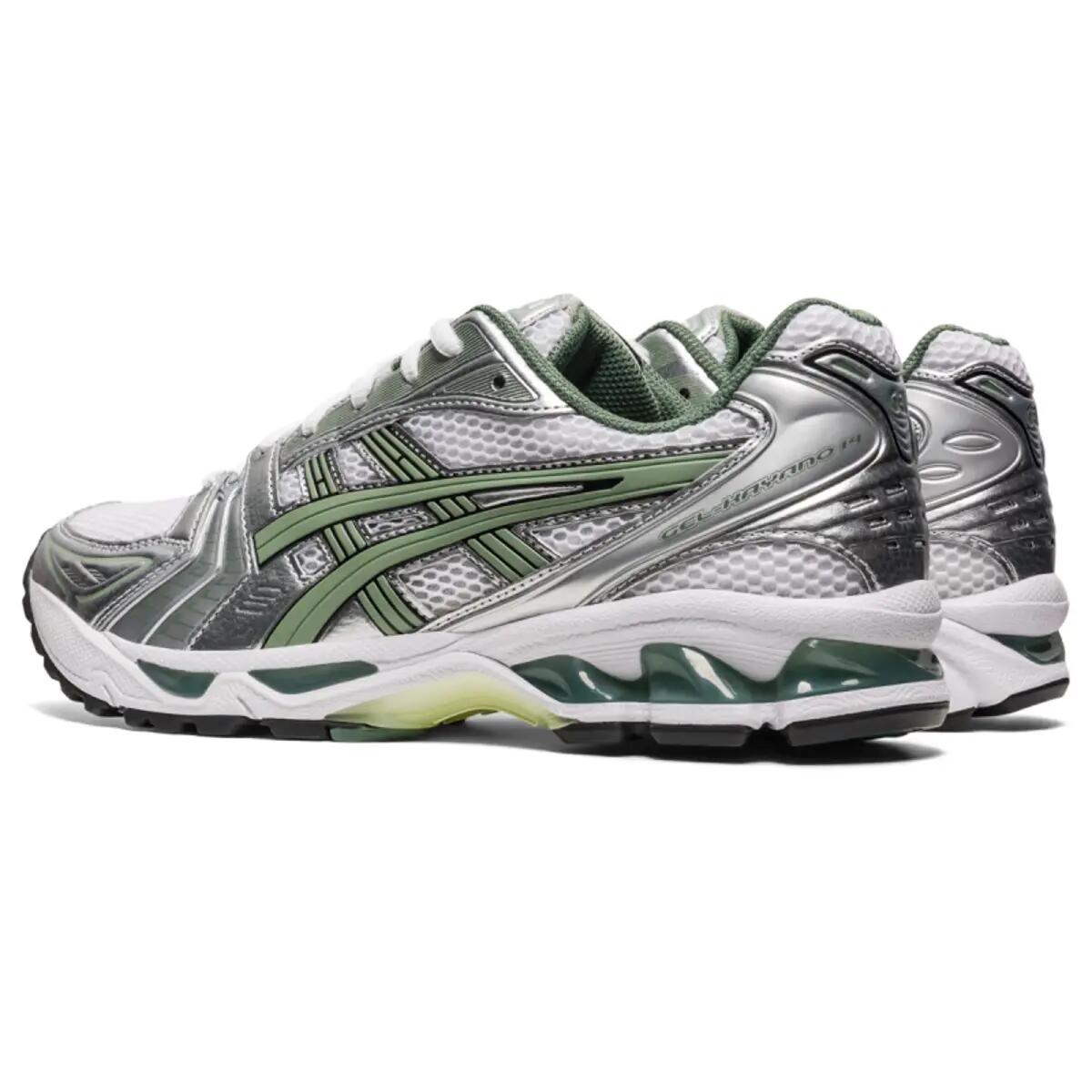 Asics Gel Kayano 14 White Pure Silver Slate Grey 4/6