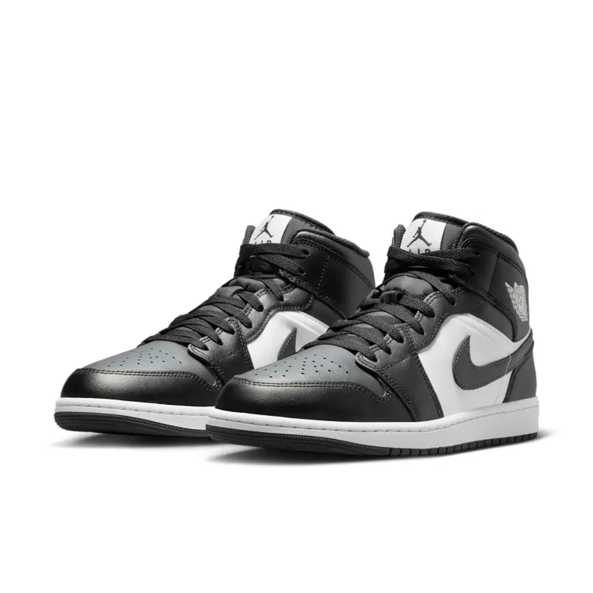 Zapatillas Nike Air Jordan 1 Mid Negro/Blanco 5/8