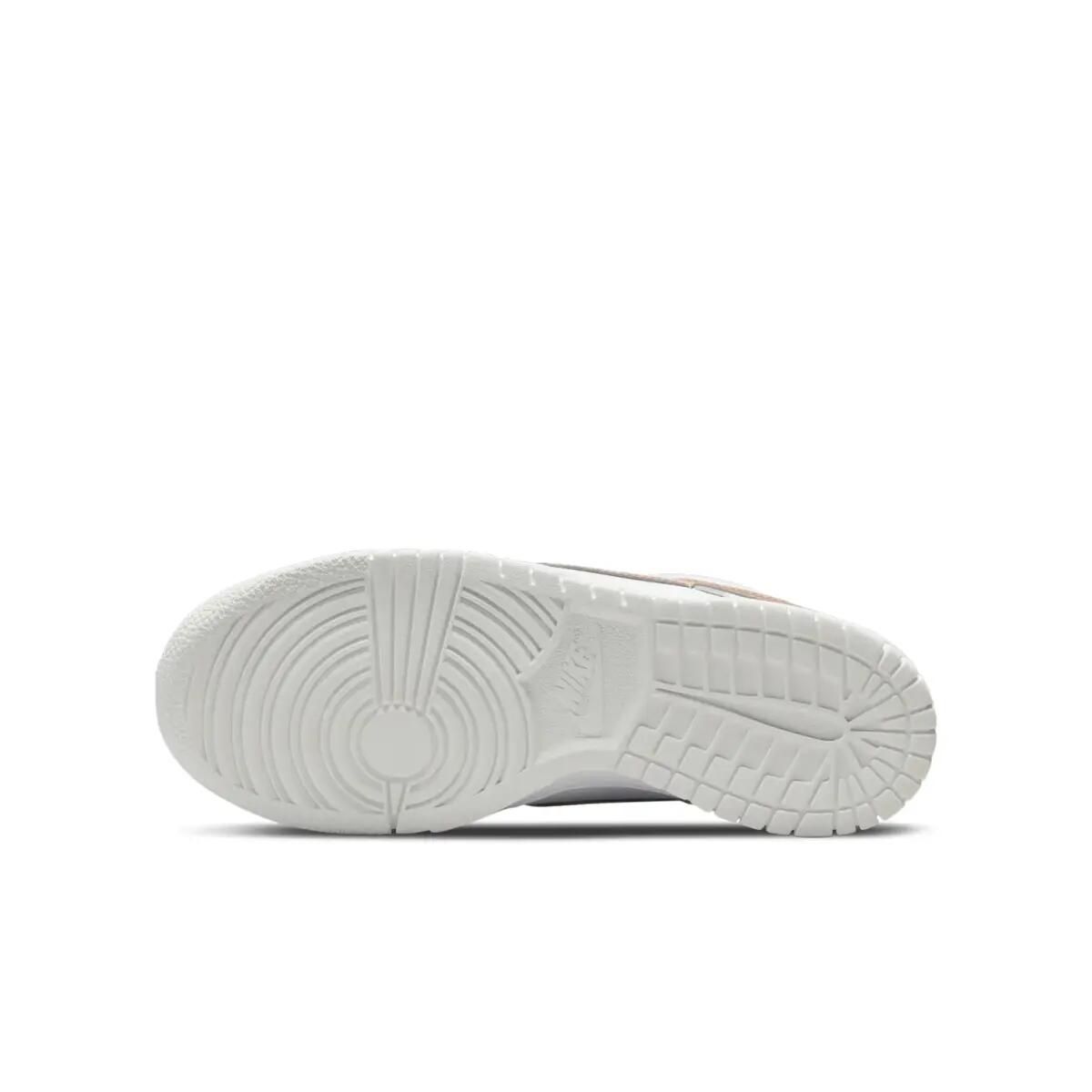 Nike Dunk Low White Pink (GS) 4/6