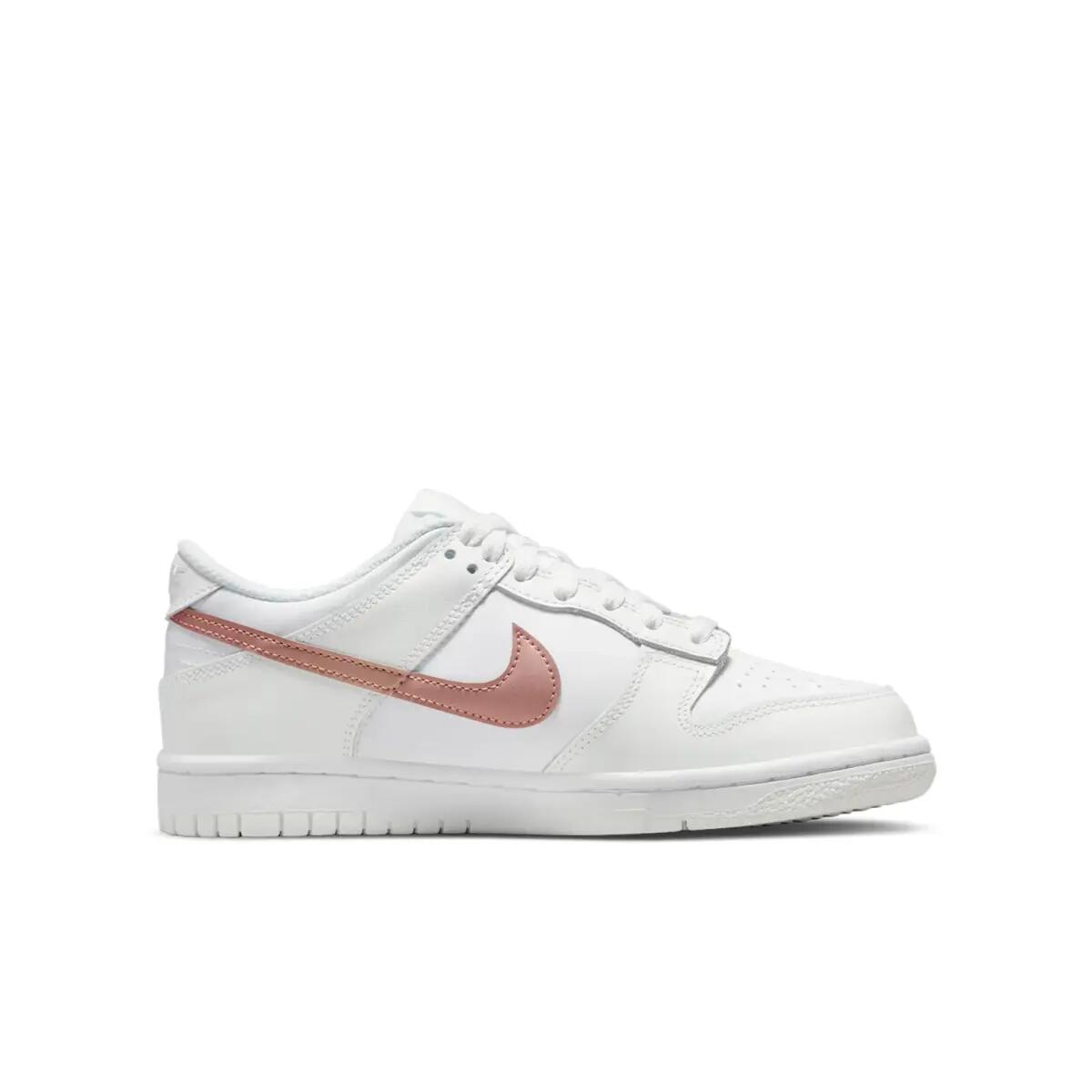 Nike Dunk Low White Pink (GS) 2/6