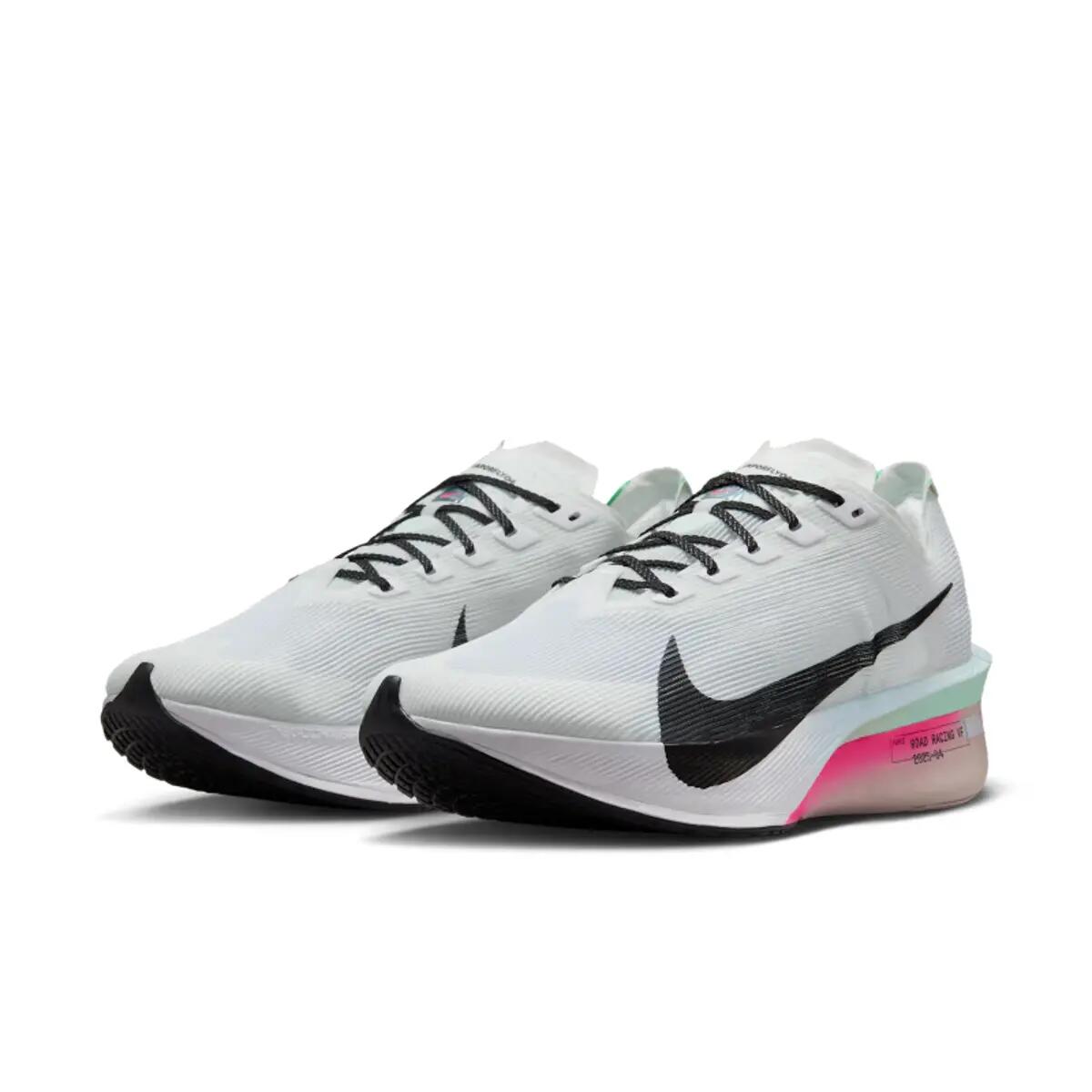 Nike ZoomX Vaporfly Next% 4 White Hyper Pink Mint Foam Black 4/6