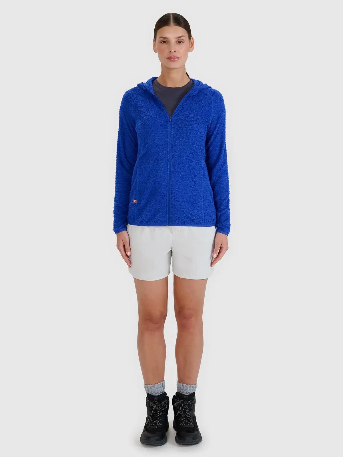 BLUZA DAMSKA 4F TREKKINGOWA PRIMALOFT ACTIVE TFSWF481 M  KOLOR NIEBIESKI 6/9