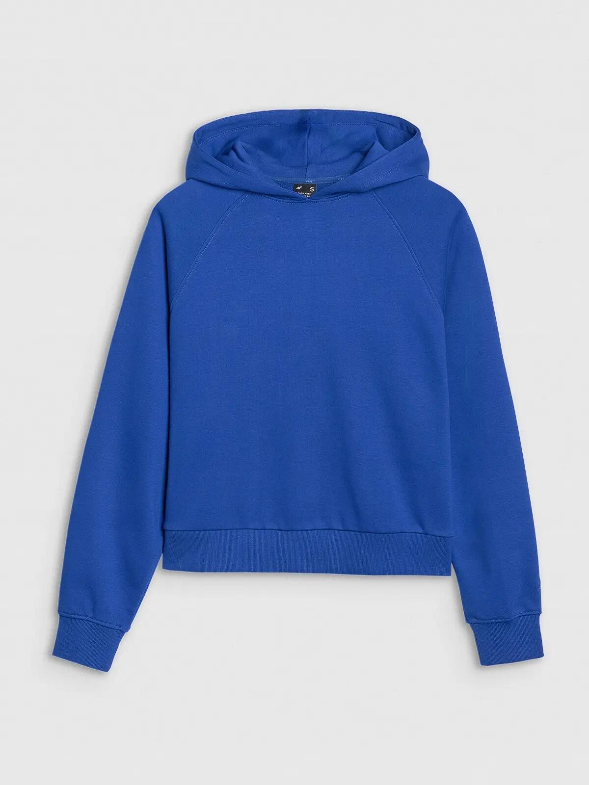 BLUZA DAMSKA 4F NIEROZPINANA Z KAPTUREM TSWSF1748  KOLOR WIELO KOLOROWY 2/4