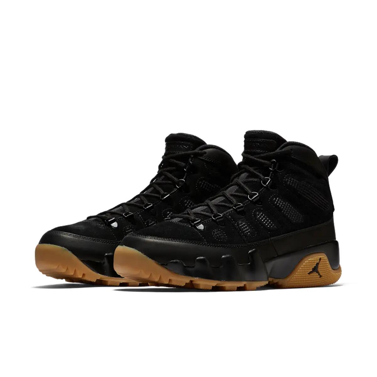 Air Jordan 9 Retro Boot Black Gum 5/6