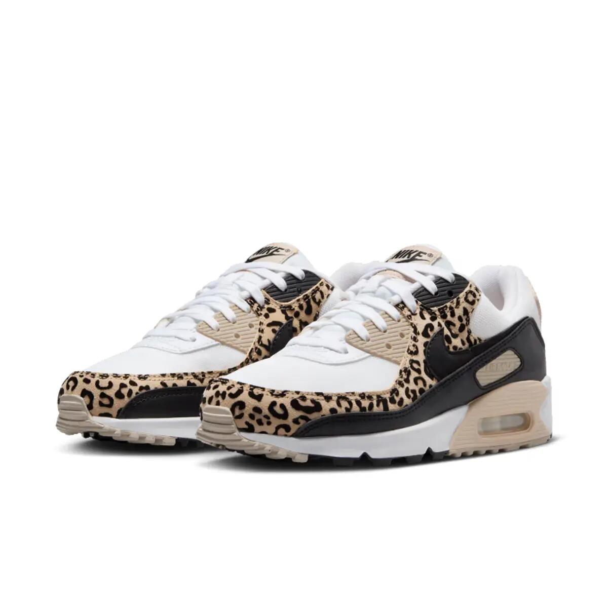 Nike Air Max 90 Leopard Sanddrift Black (Women's) 4/6