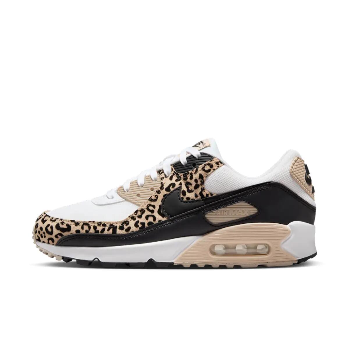 Nike Air Max 90 Leopard Sanddrift Black (Women's) 3/6