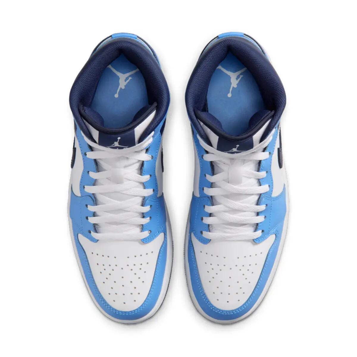 Air Jordan 1 Mid University Blue Midnight Navy Dq8426 405 4/6