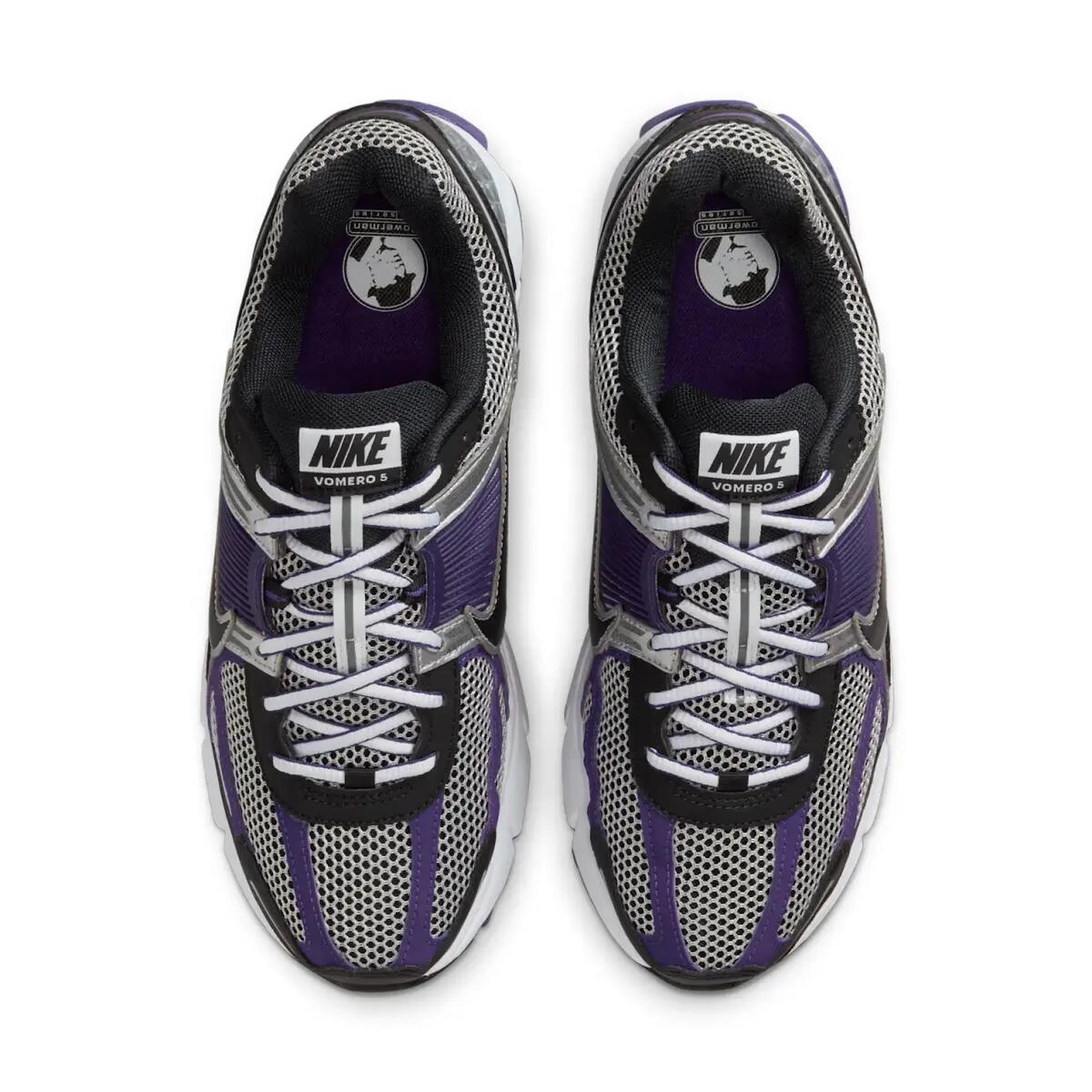Nike Zoom Vomero 5 Metallic Silver Court Purple 5/6