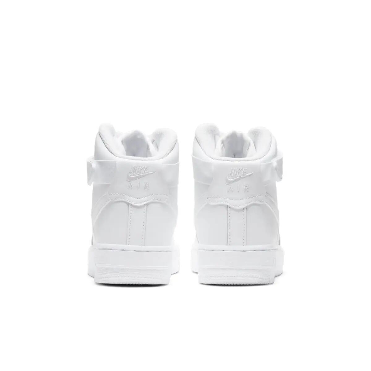 Nike Air Force 1 High LE Triple White (GS) 5/6
