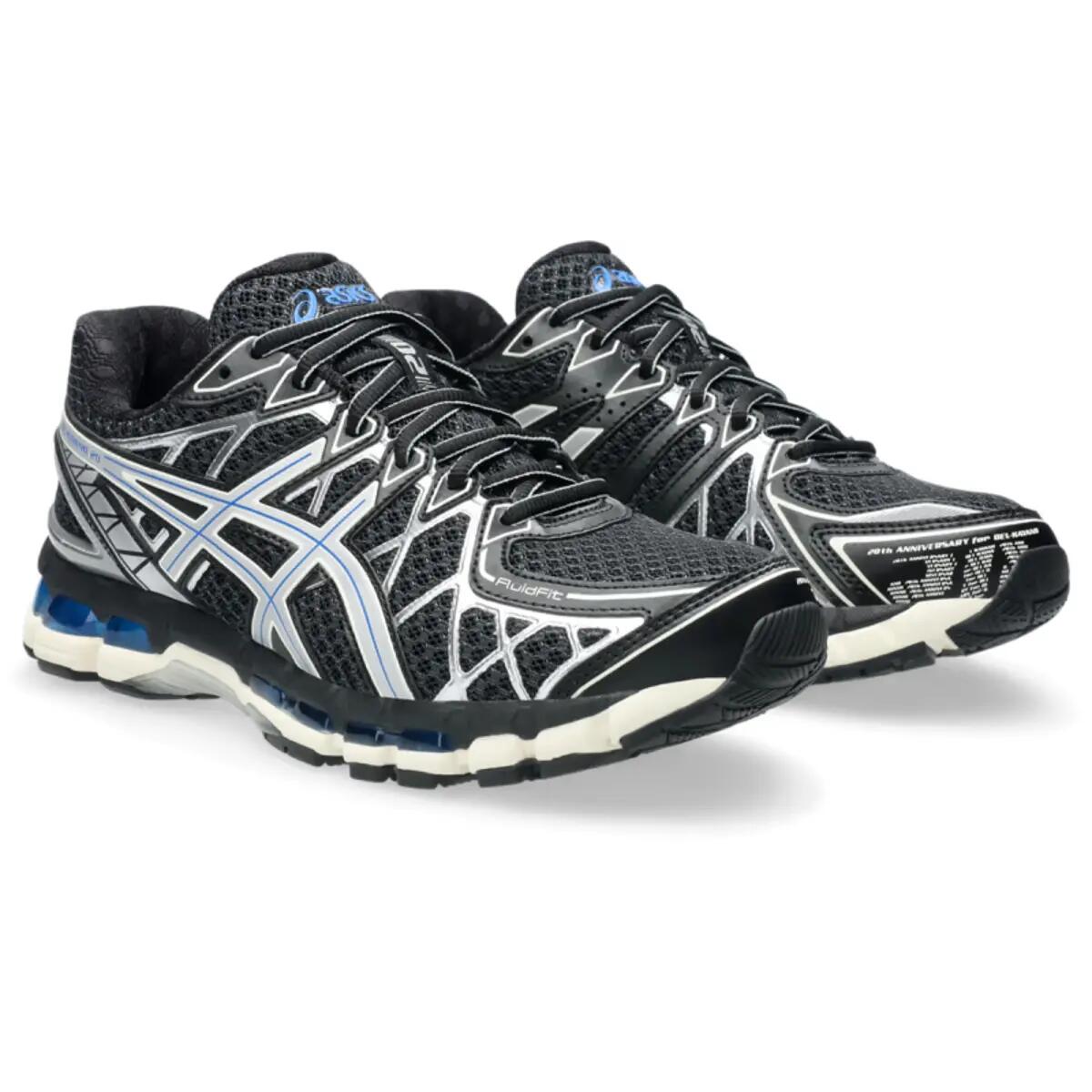 ASICS Gel-Kayano 20 Black Pure Silver 5/6