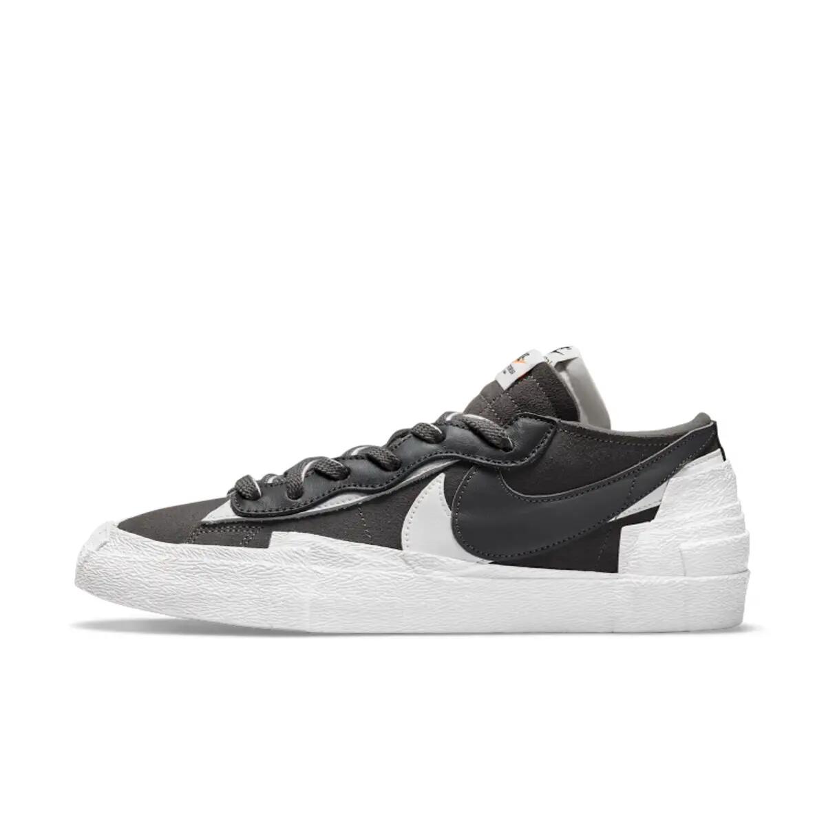 Nike Blazer Low Sacai Iron Grey 3/6