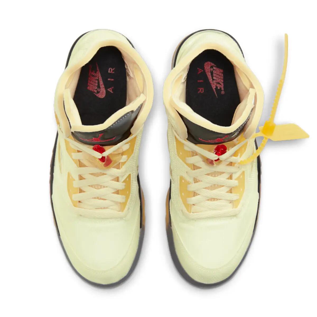 Air Jordan 5 Retro Off White Sail 4/6