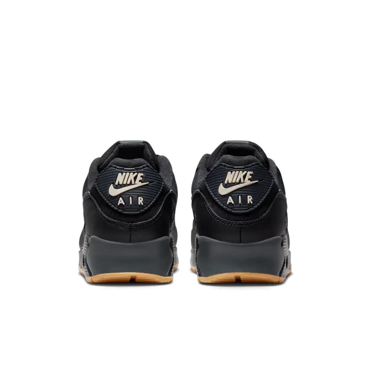 Nike Air Max 90 Black Smoke Grey Gum Reflective 4/6