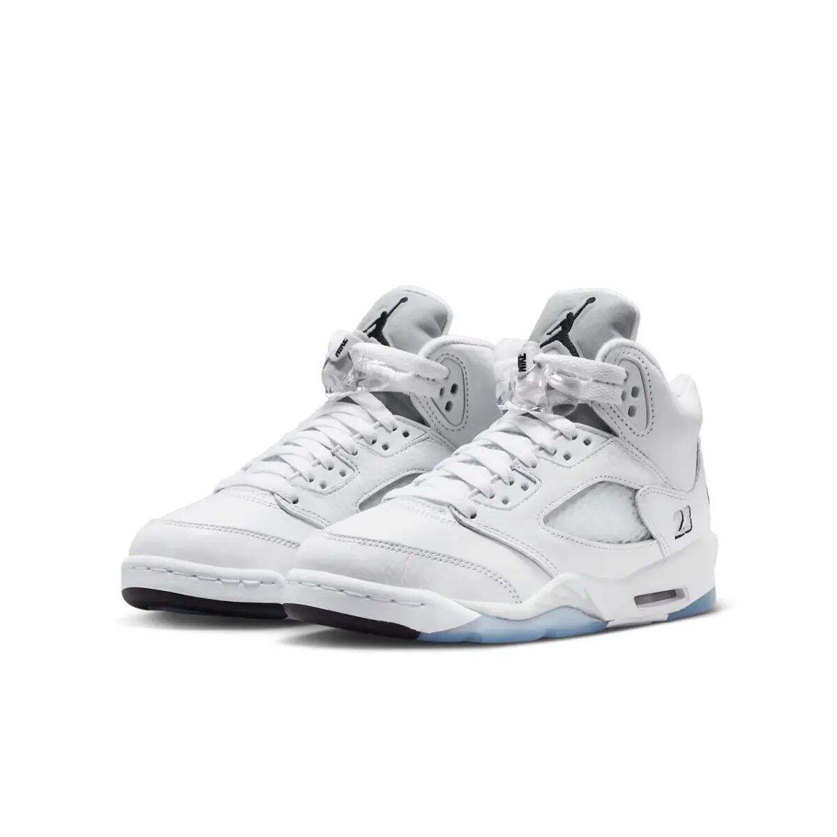 Jordan 5 Retro White Metallic (2026) (GS) 4/6
