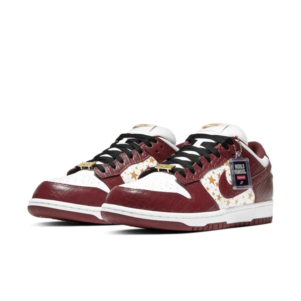 Nike SB Dunk Low Supreme Stars Barkroot Brown (2021) 5/6