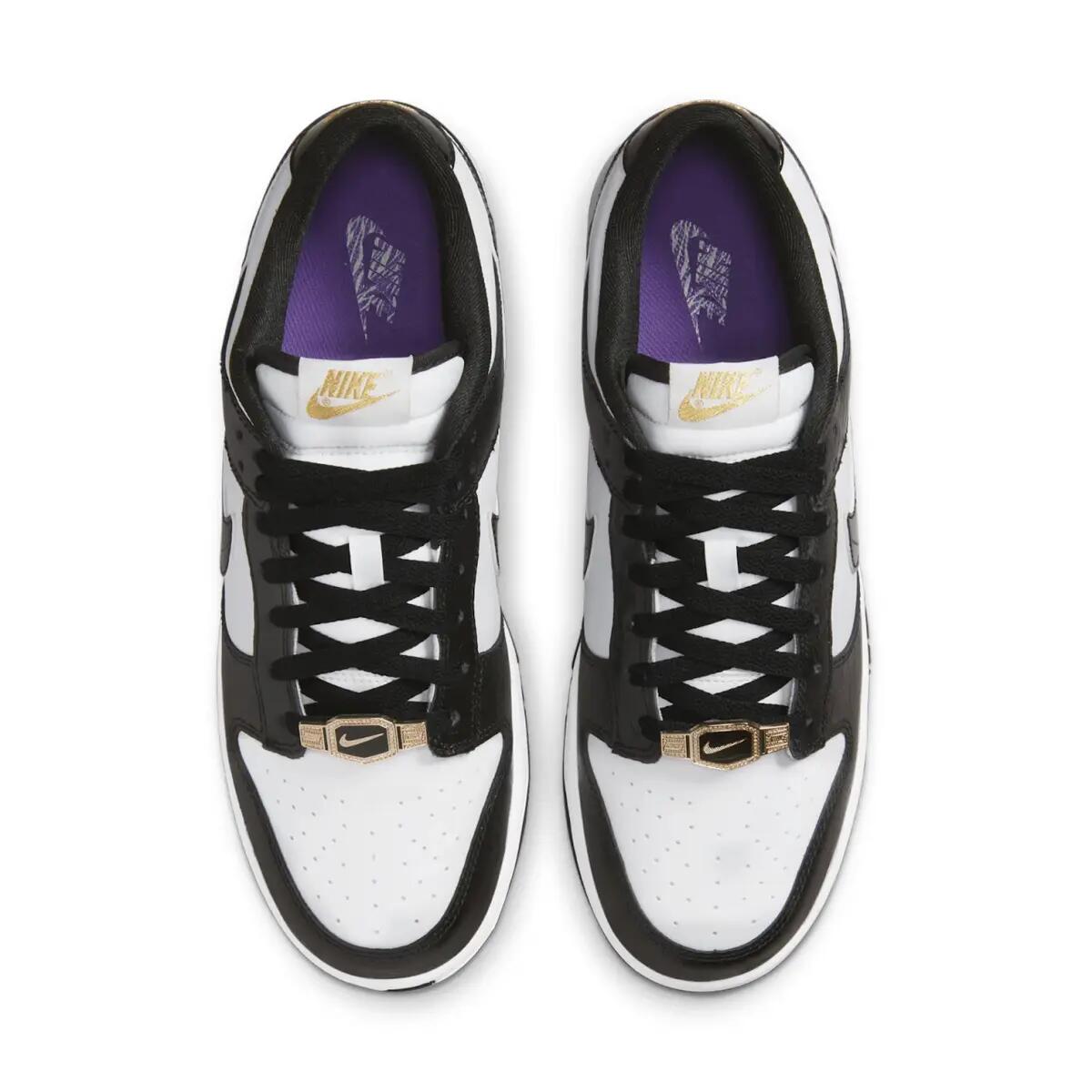 Nike Dunk Low SE World Champs Black White 3/6