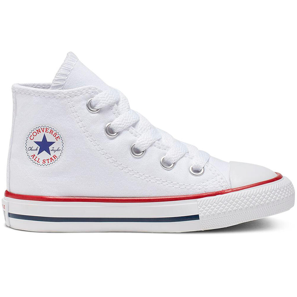 Chaussures pour enfant Converse all star hi Blanc.