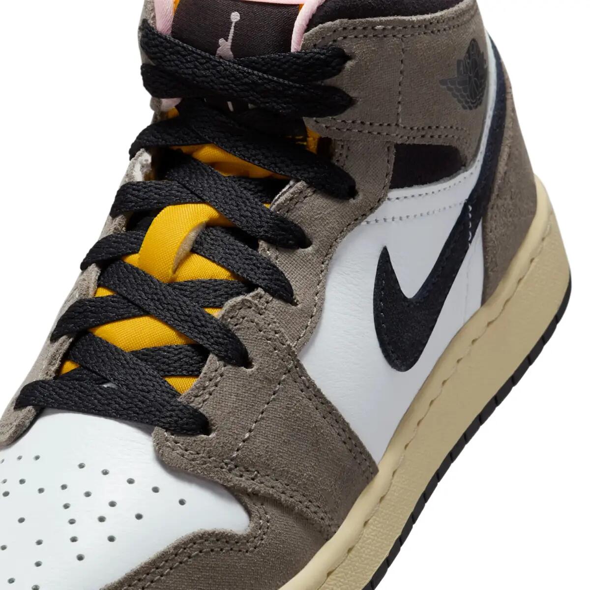 Jordan 1 Mid SE White Cave Stone (GS) 5/6