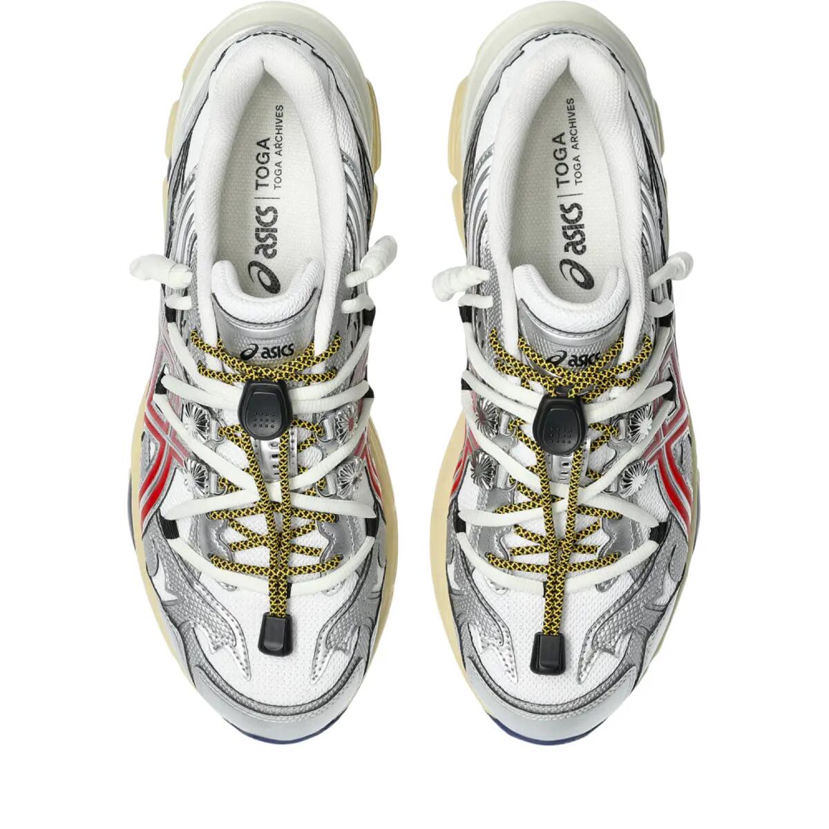 Asics Gel Cumulus 16 Toga White Red Pure Silver 6/6