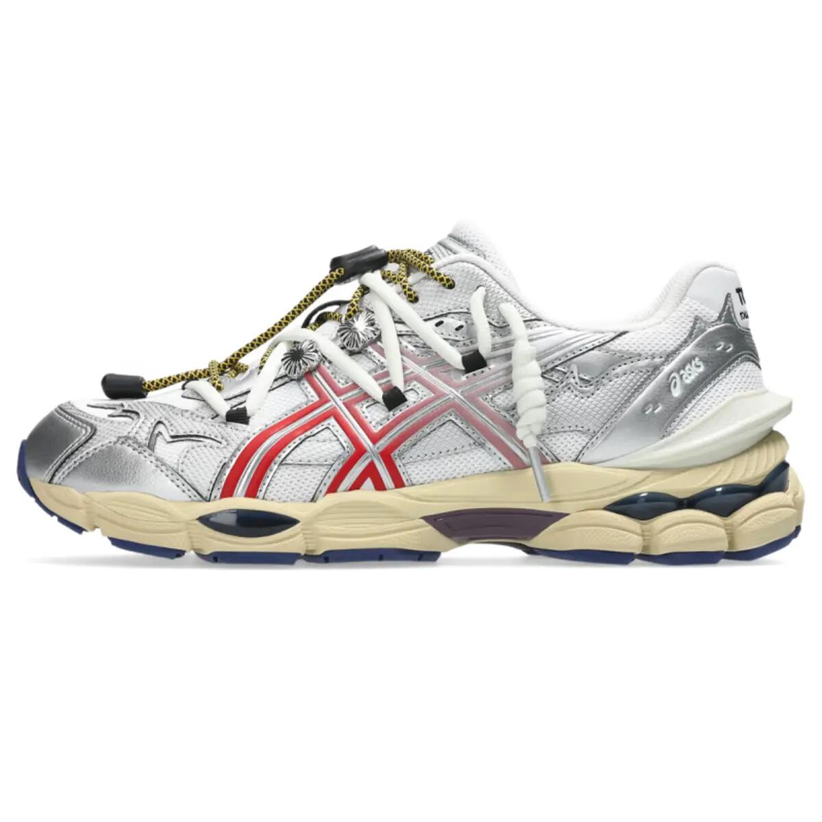 Asics Gel Cumulus 16 Toga White Red Pure Silver 3/6