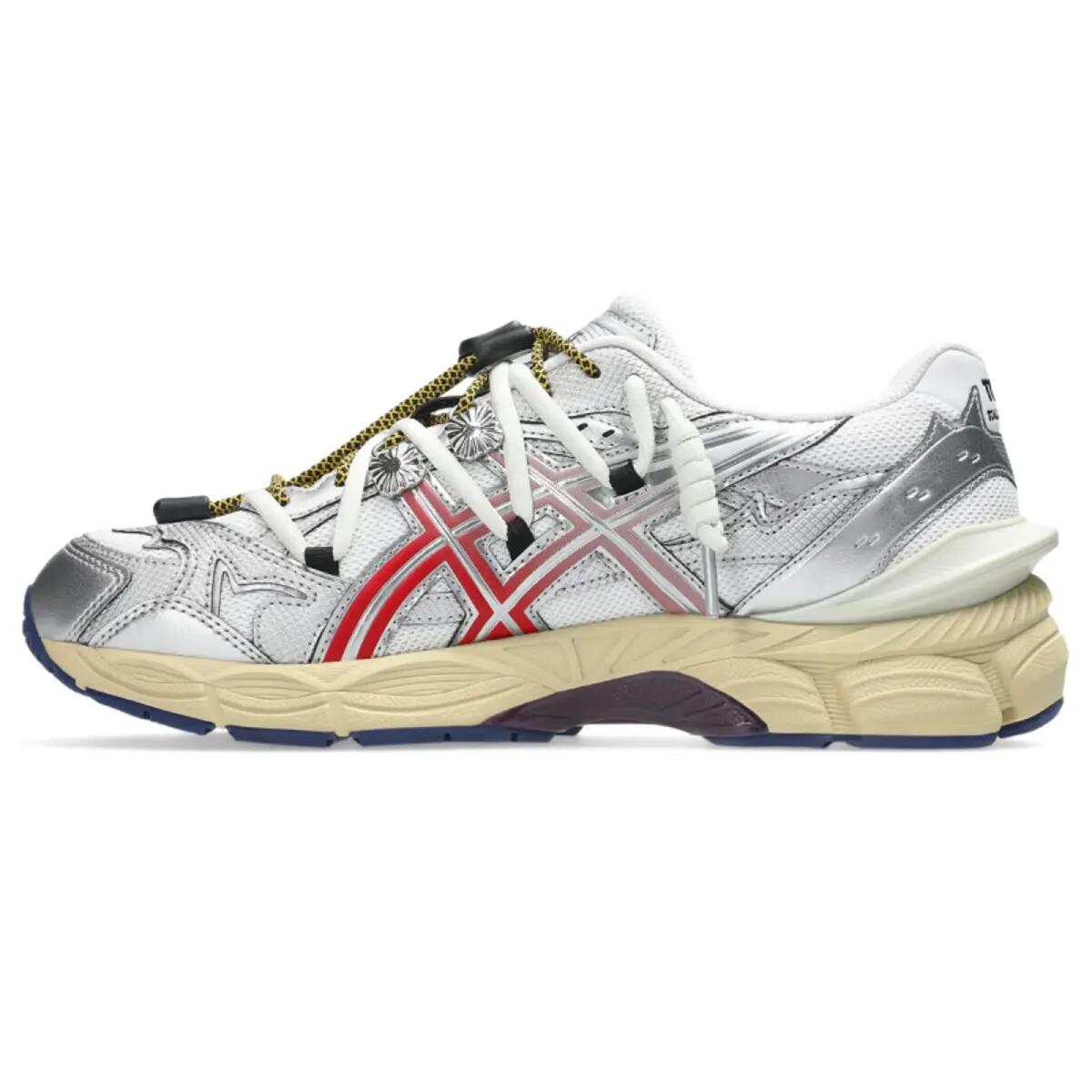 Asics Gel Cumulus 16 Toga White Red Pure Silver 2/6