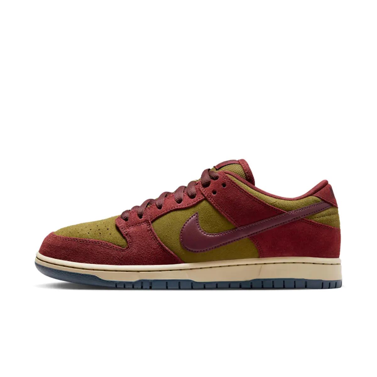 Nike SB Dunk Low Dark Team Red Olive Flak 2/6