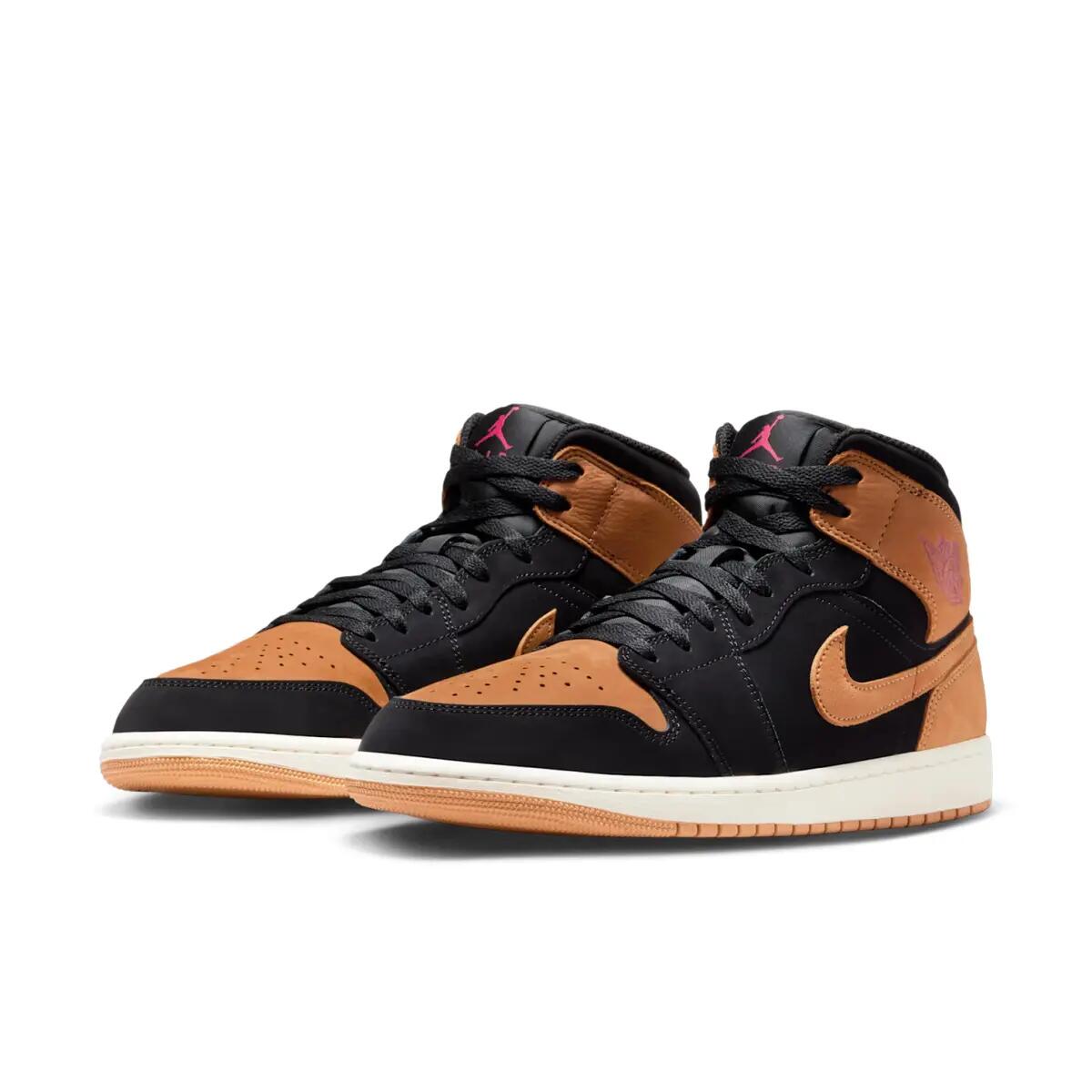 Jordan 1 Mid SE Black Flax 4/6