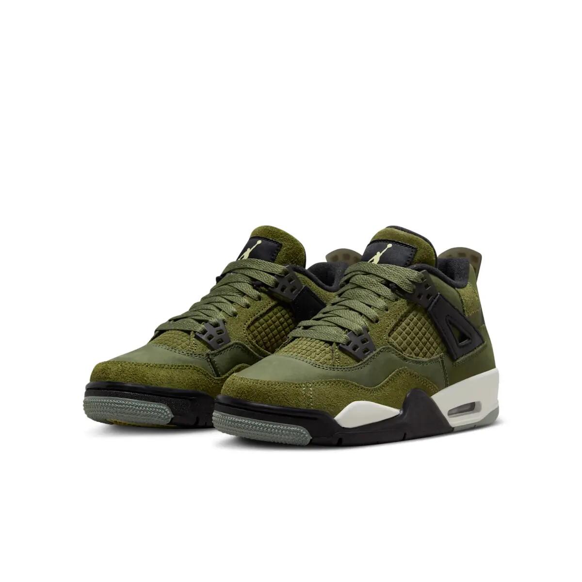 Jordan 4 Retro SE Craft Medium Olive (GS) 2/6