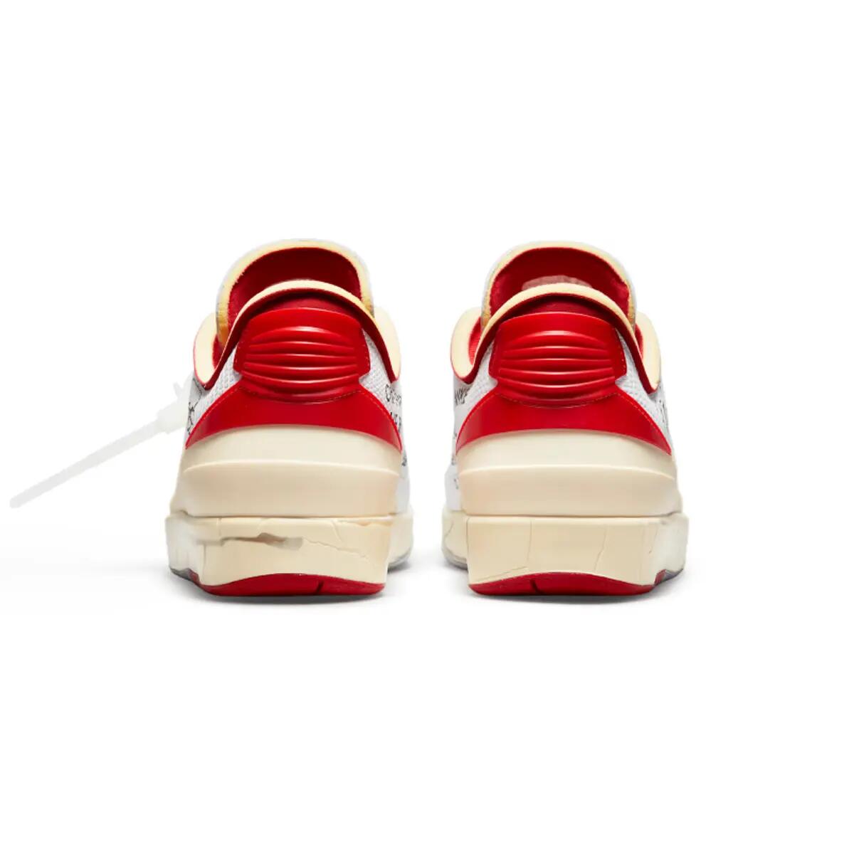 Air Jordan 2 Retro Low SP Off White White Red 6/6