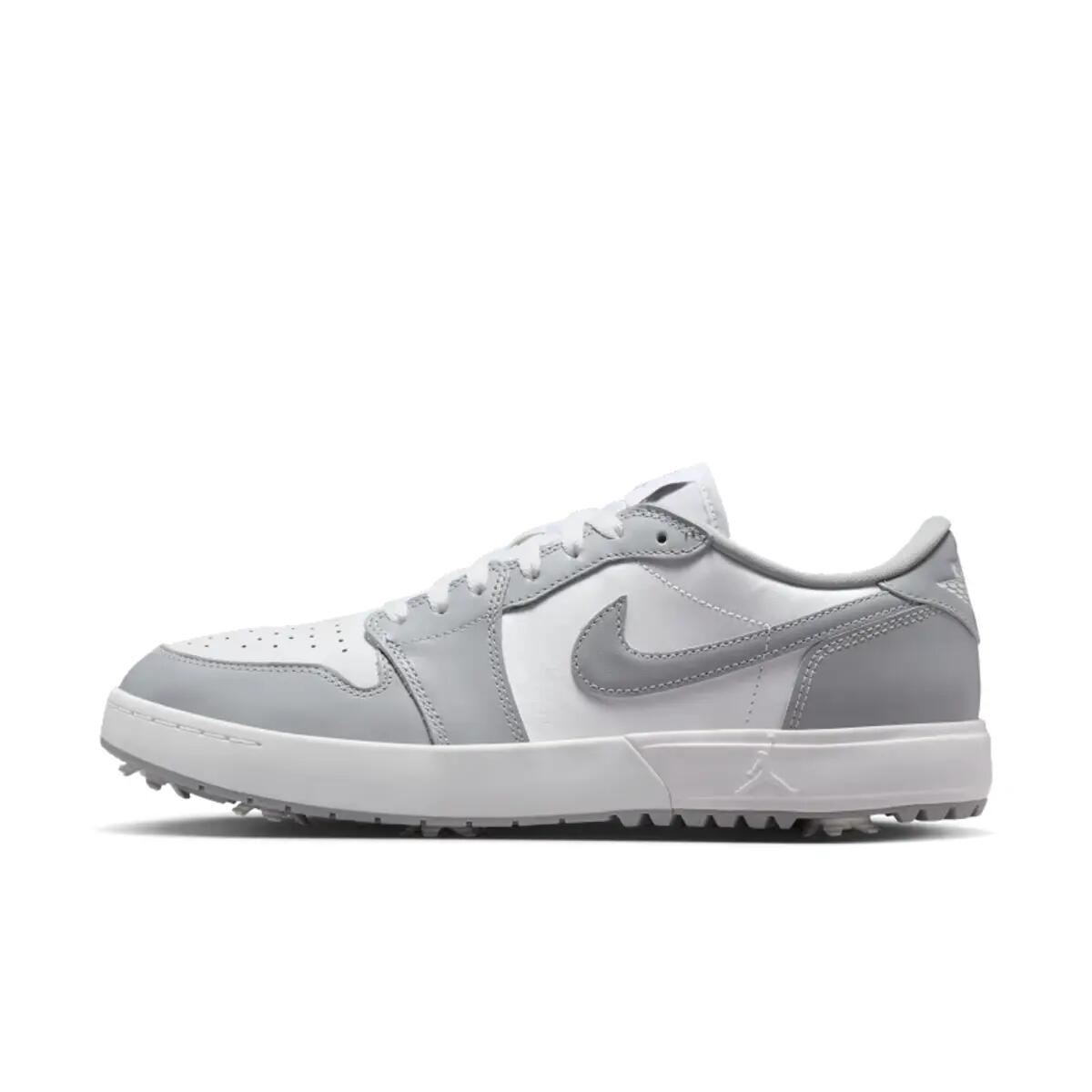 Jordan 1 Low Golf Spiked Wolf Grey White 3/6