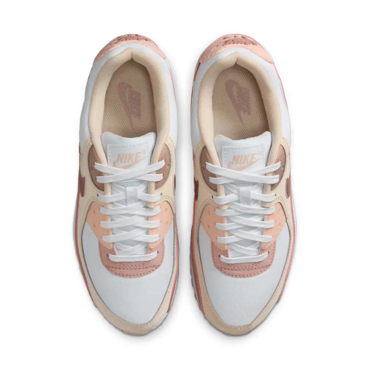 Nike Air Max 90 Next Nature Premium Washed Coral Particle Pink (Women's) 4/6