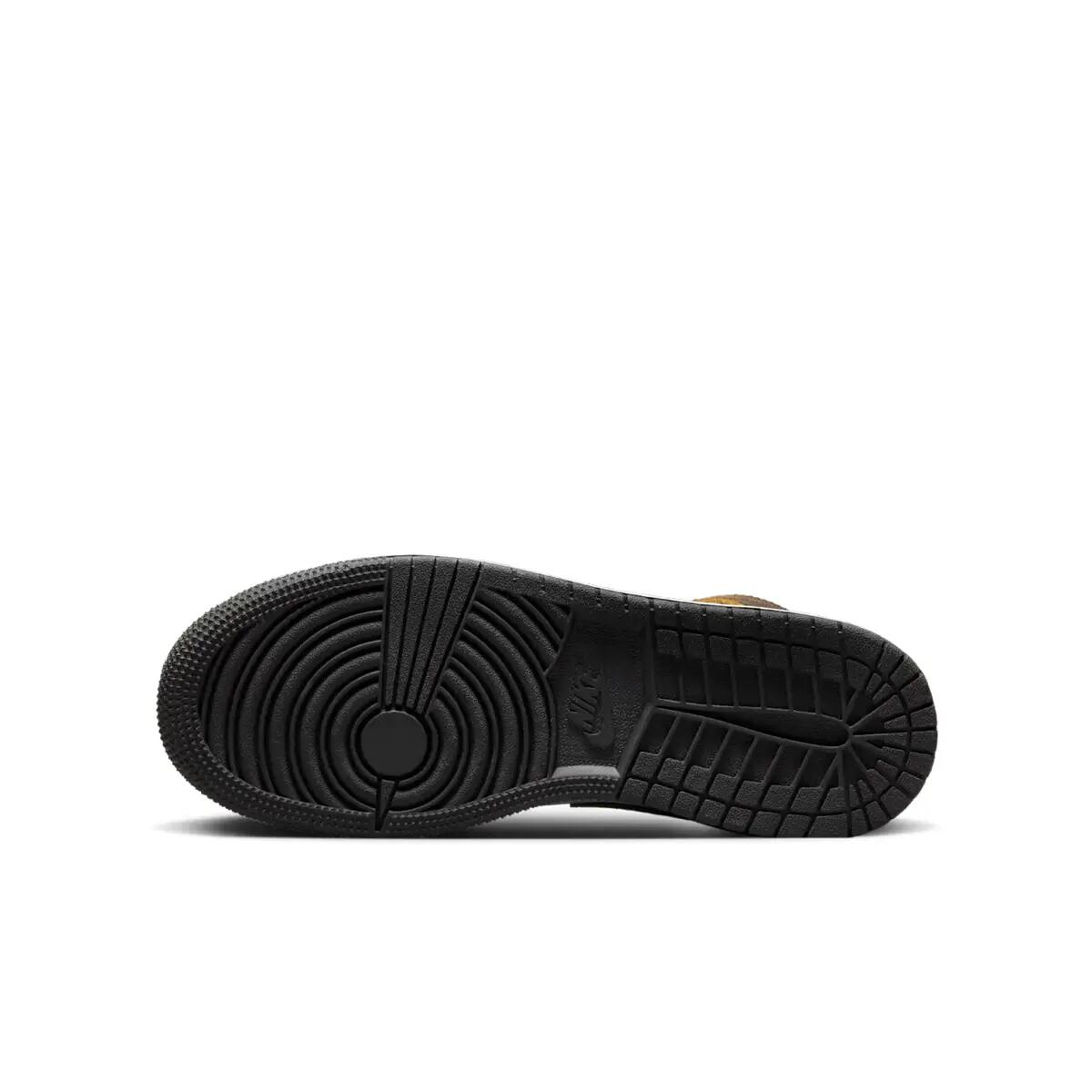 Jordan 1 Mid SE Orange Wear Away (GS) 2/6