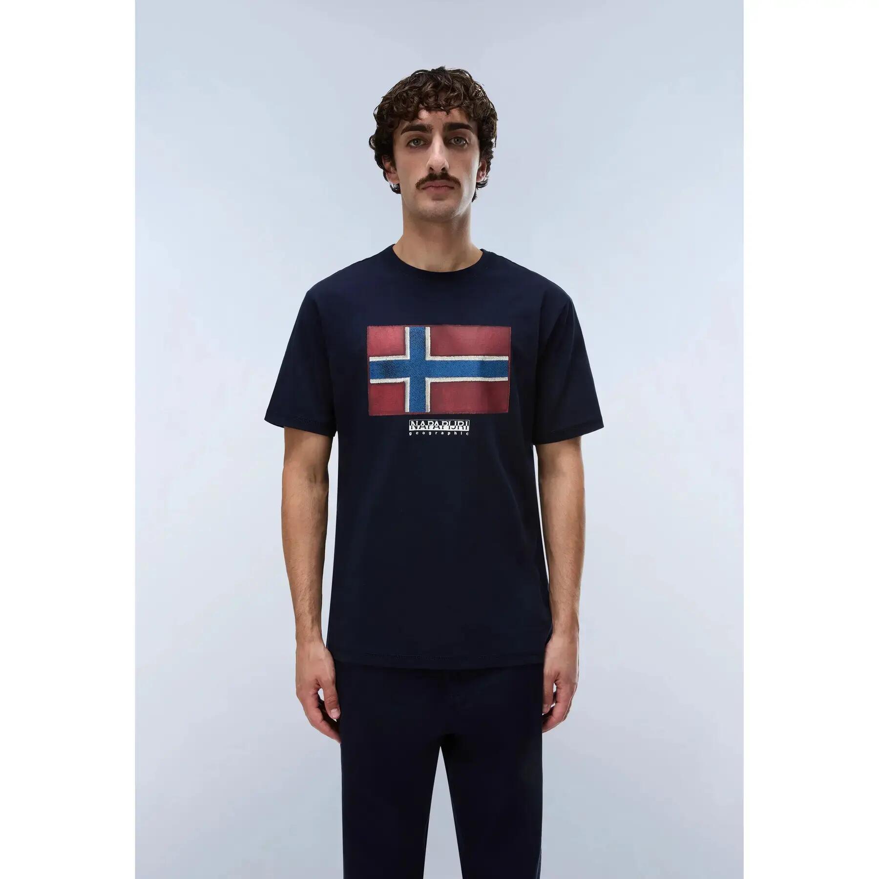 T-shirt Napapijri S-Flag Tiki 7/7