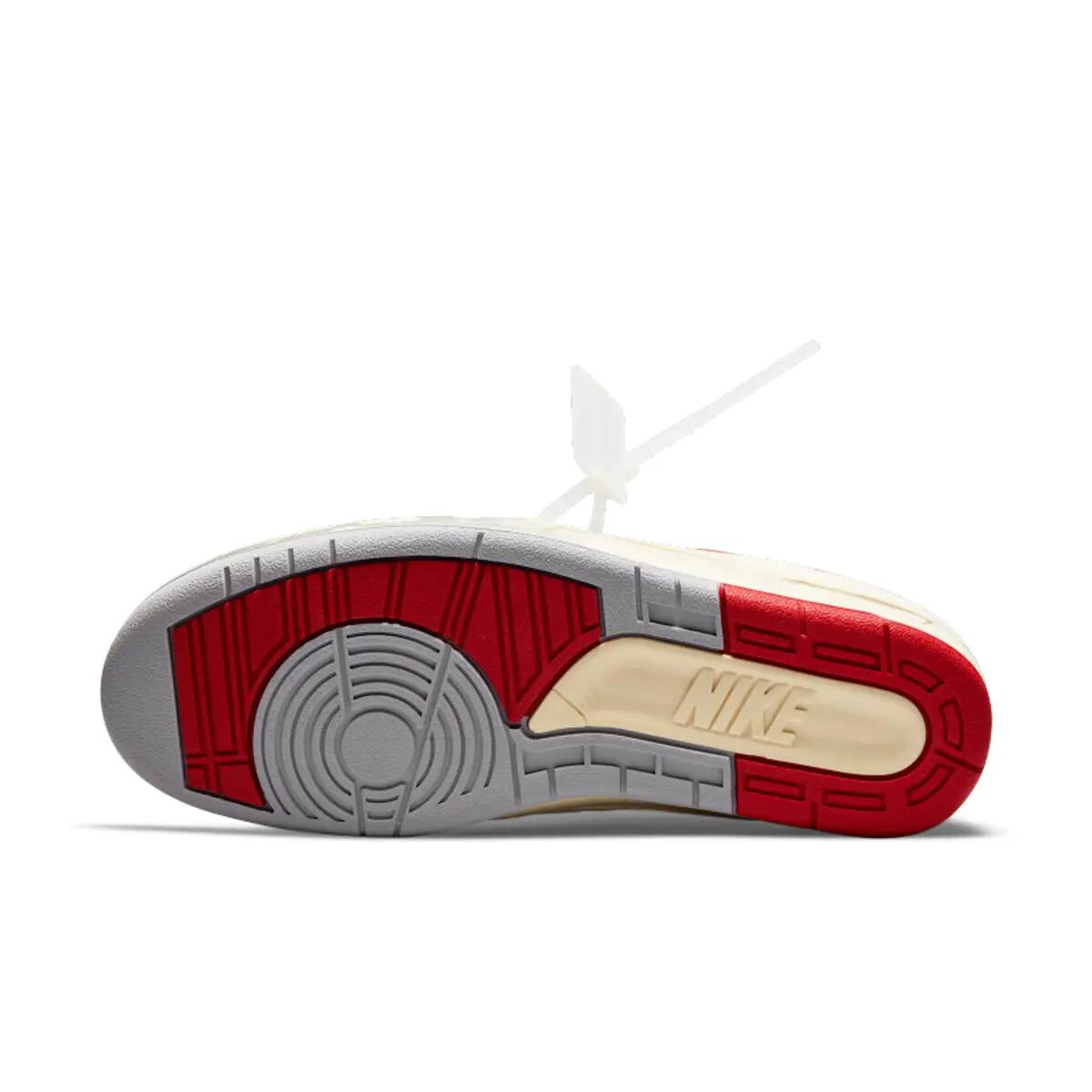 Air Jordan 2 Retro Low SP Off White White Red 2/6