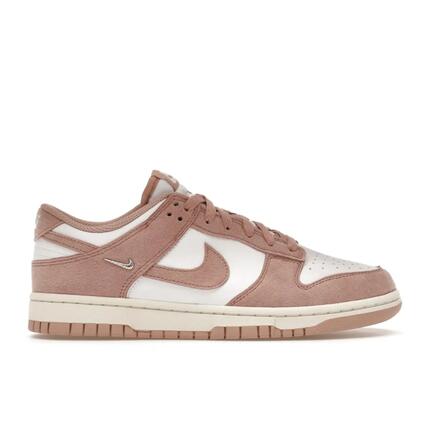 Nike Dunk Low Rose Whisper Gold Mini Swoosh (Women's)