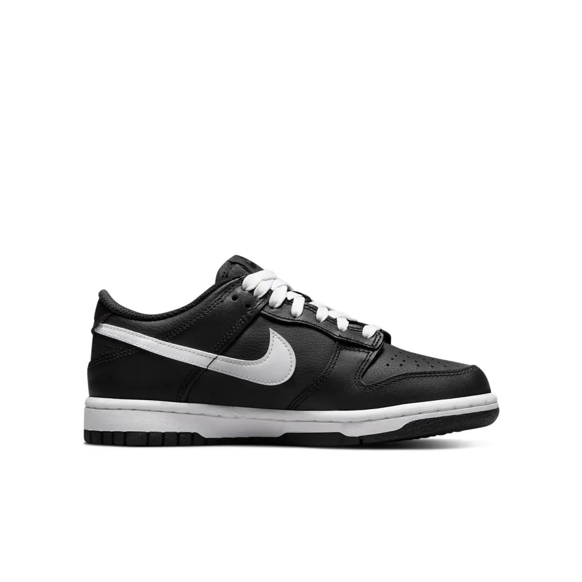 Nike Dunk Low Black White (2022) (GS) 3/6