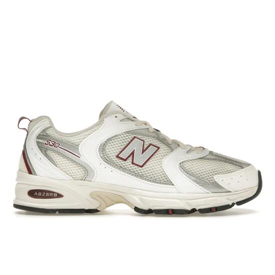 New Balance 530 Sea Salt Mercury Red