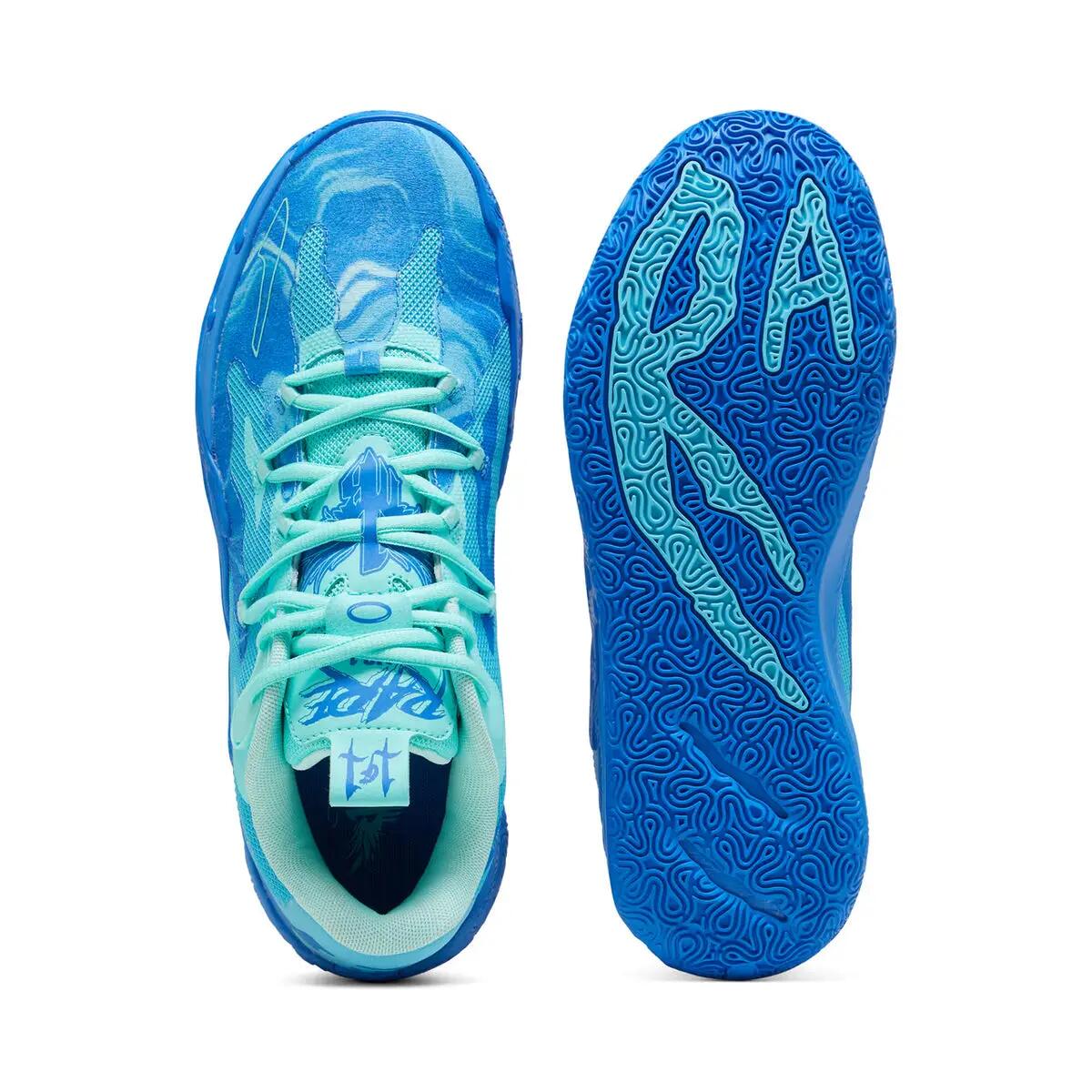 Puma Lamelo Ball Mb03 Lo Team Hyperlink Blue 2/5