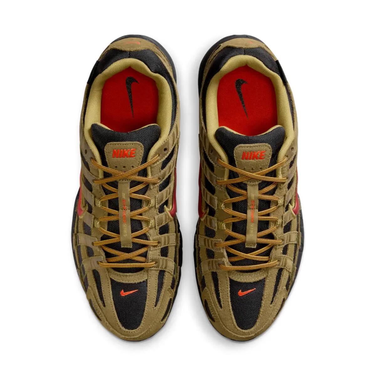 Nike P-6000 Premium Cordura Olive Flak Black Picante Red 5/6