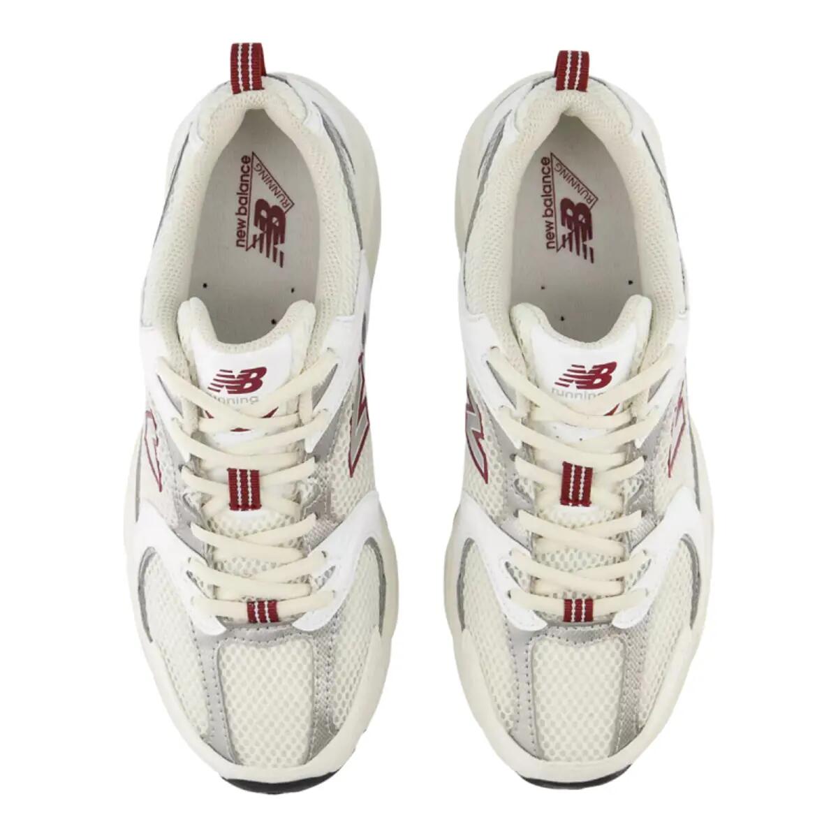 New Balance 530 Sea Salt Mercury Red 3/6