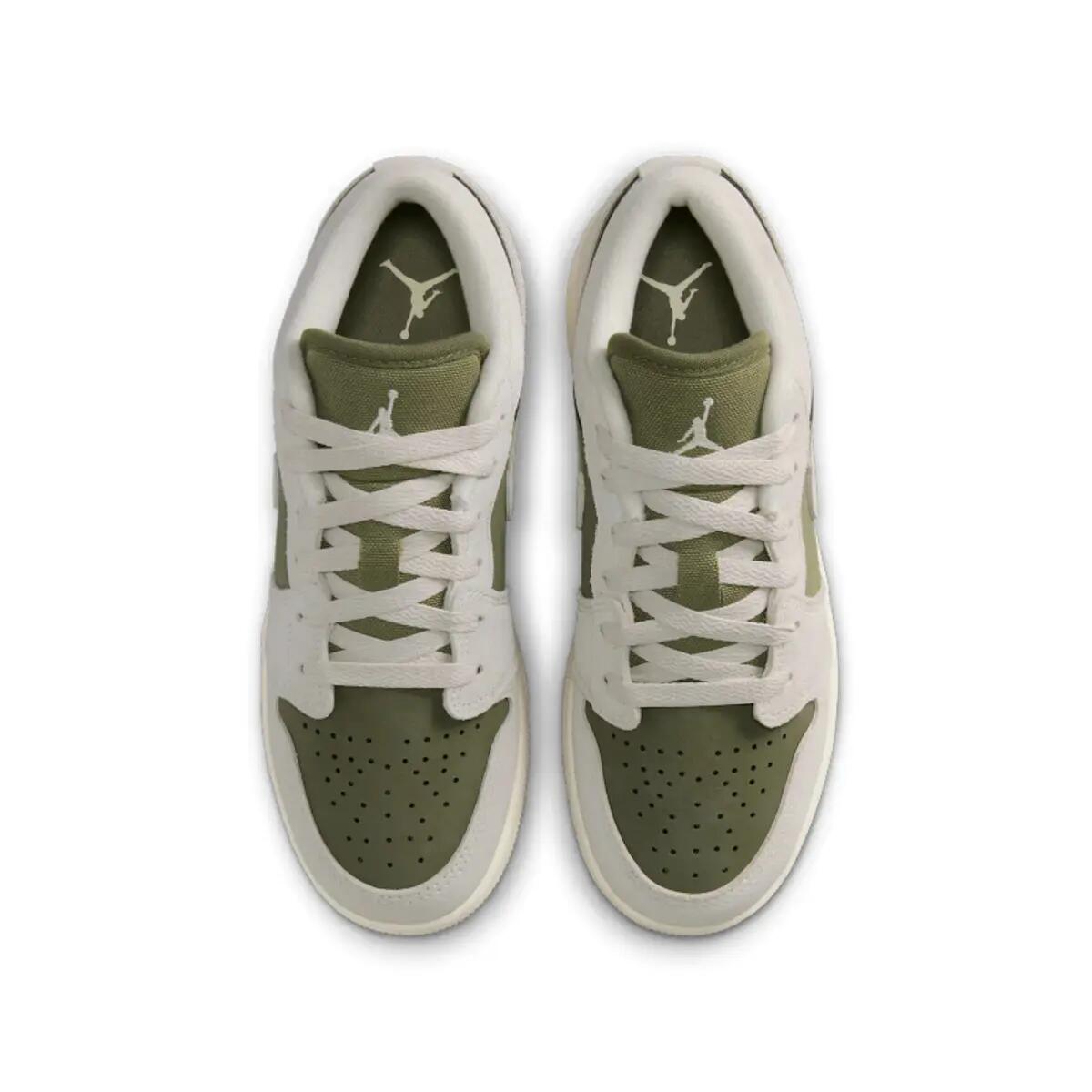 Jordan 1 Low SE Medium Olive Sail (GS) 5/6