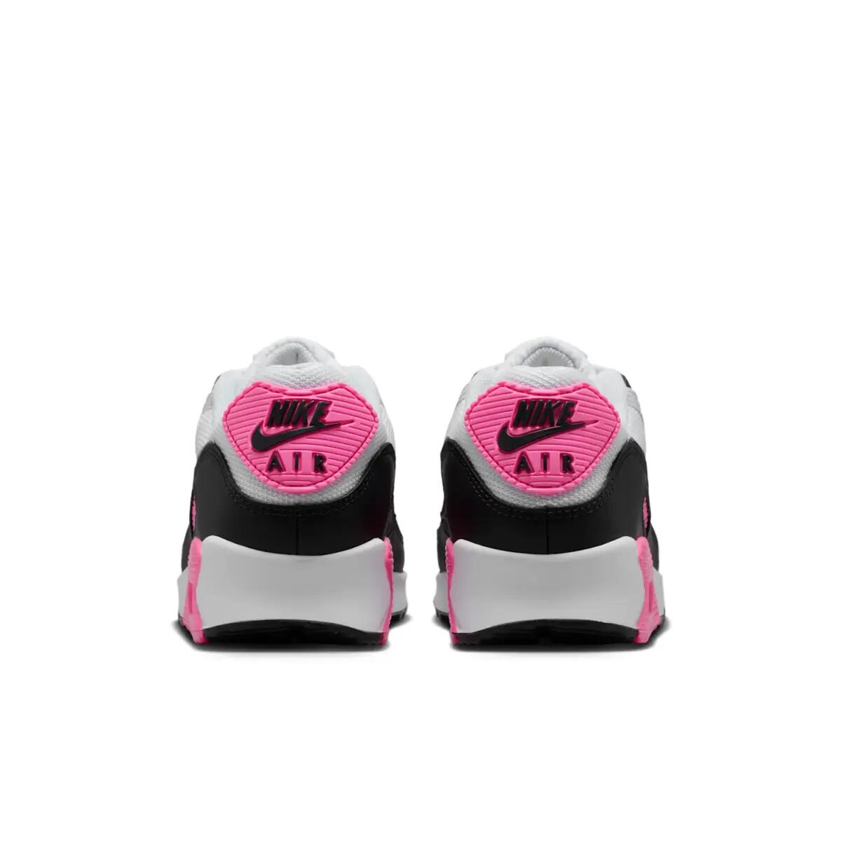 Nike Air Max 90 White Pink Glow Wolf Grey (Women's) 6/6