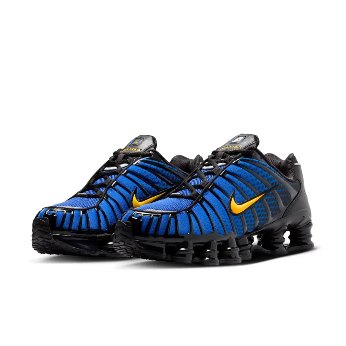 Nike Shox TL Black Lyon Blue Varsity Maize 4/6