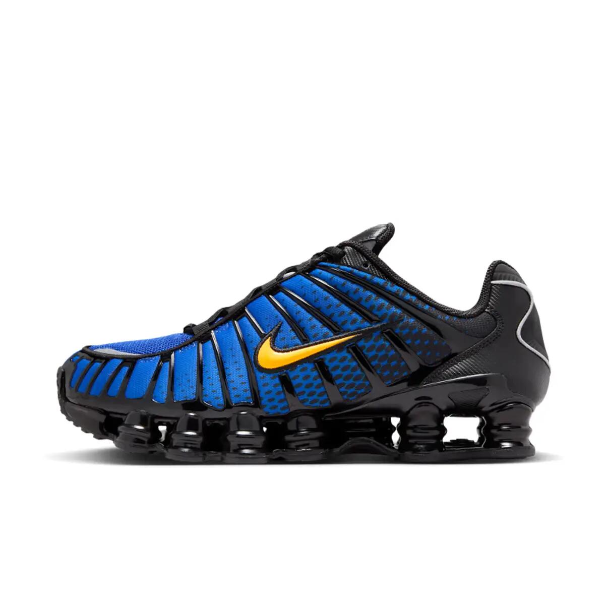 Nike Shox TL Black Lyon Blue Varsity Maize 3/6