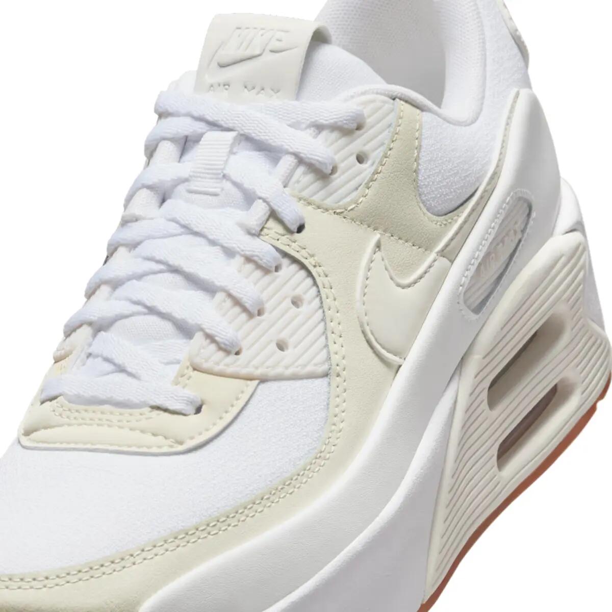 Nike Air Max 90 LV8 White Soft Pearl Platinum Tint Sail (Women's) 6/6